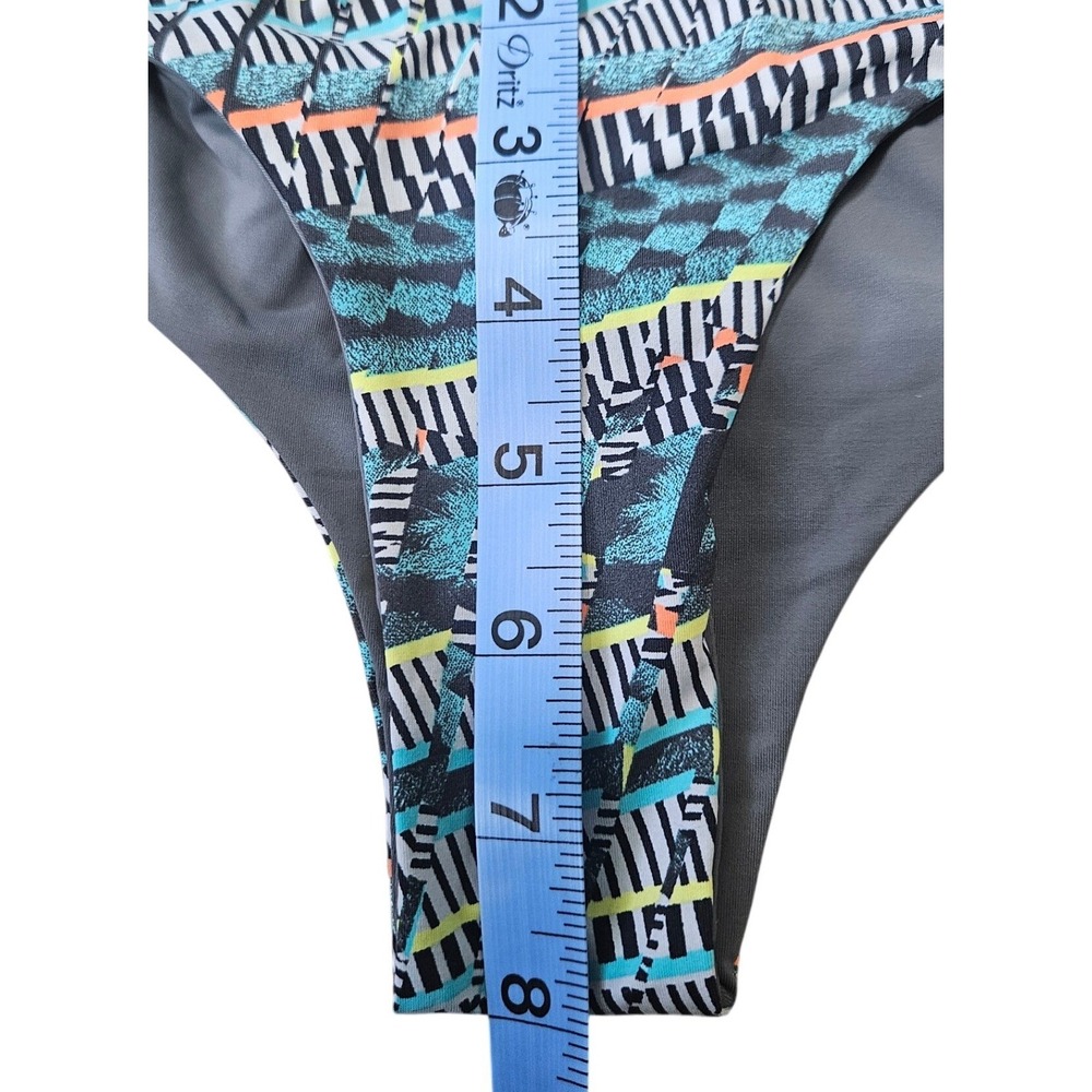 San Lorenzo Mind Bali Soul Braided Thong Bikini Set  Reversible Top L Bottom - Picture 11 of 13